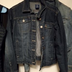 IZOD Dark Denim Jacket size petite L